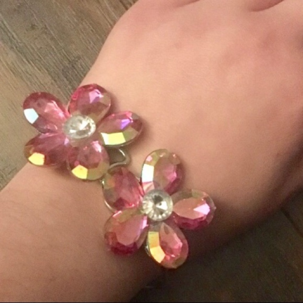 Pink Sparkly Bracelets